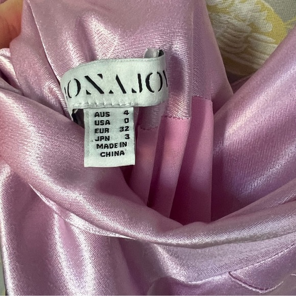 SOLD Shona Joy La Lune One Shoulder Cowl Back Maxi Dress - Picture 13 of 13